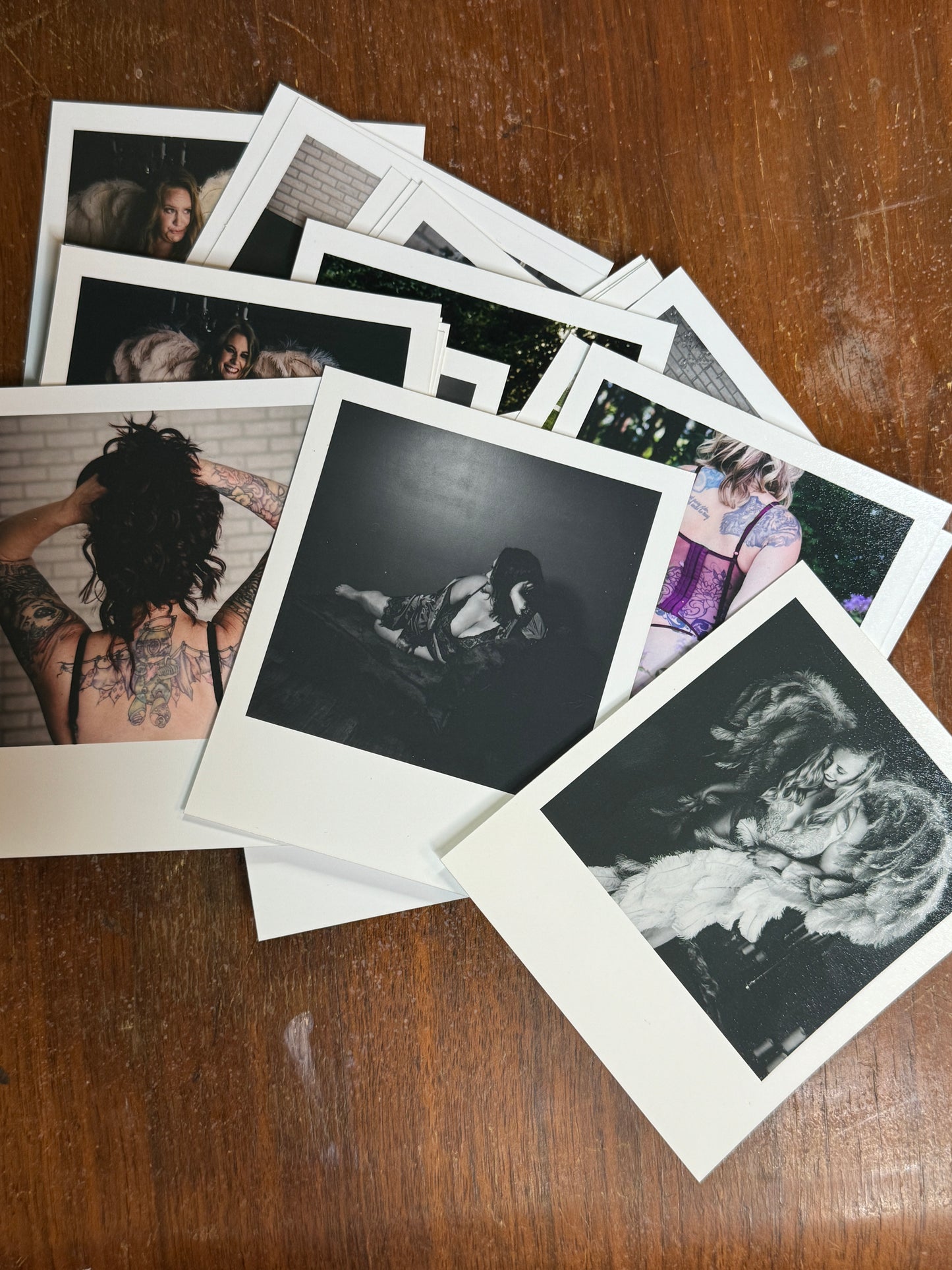 (10) polaroid prints